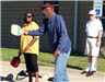 Pickleball Players - Diana Wortham and Louie Chiles